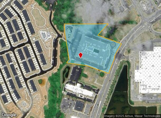  1024 S Main St, Holly Springs, NC Parcel Map