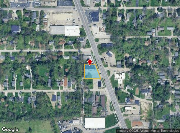  5860 Michigan Rd, Indianapolis, IN Parcel Map