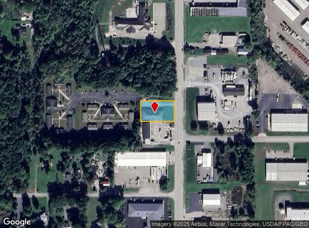 1168 N Meridian Rd, Youngstown, OH Parcel Map