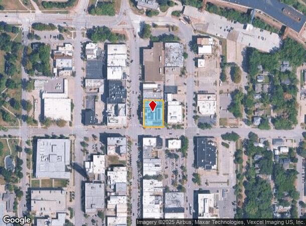 642 Massachusetts St, Lawrence, KS Parcel Map