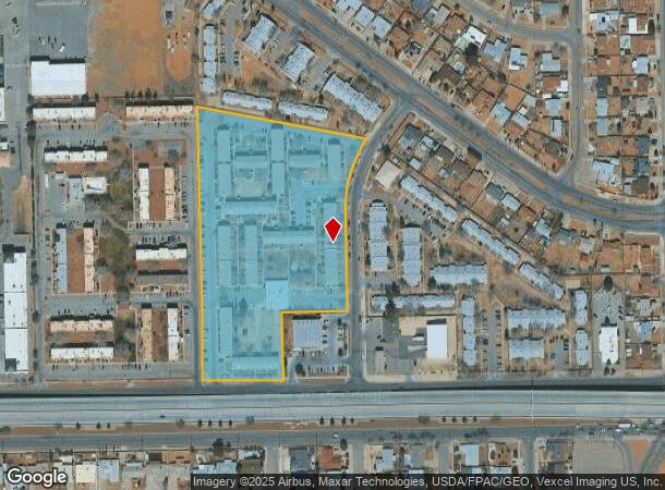 5317 Woodrow Bean, El Paso, TX Parcel Map