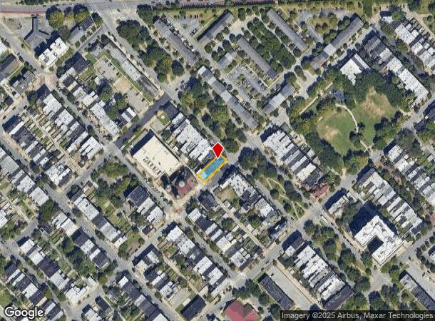  1900 Eutaw Pl, Baltimore, MD Parcel Map