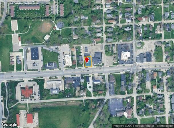  11624 E Washington St, Indianapolis, IN Parcel Map