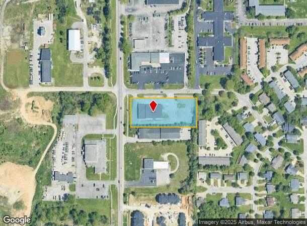  3301 S Walnut St, Bloomington, IN Parcel Map