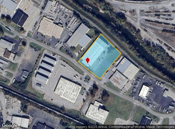  3453 Aerial Way Dr Sw, Roanoke, VA Parcel Map