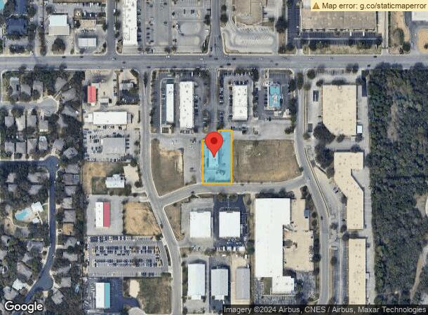  5880 De Zavala Rd, San Antonio, TX Parcel Map