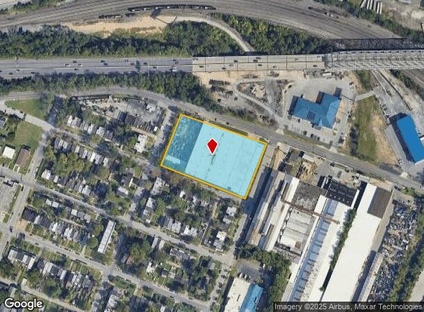 601 Chesapeake Ave, Brooklyn, MD Parcel Map