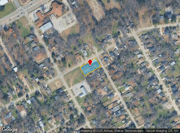 5007 Ivy Ln, Dallas, TX Parcel Map