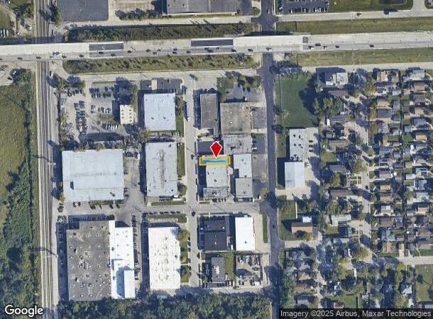 3025 S 26Th Ave, Broadview, IL Parcel Map