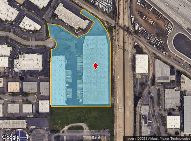  13950 Cerritos Corporate Dr, Cerritos, CA Parcel Map