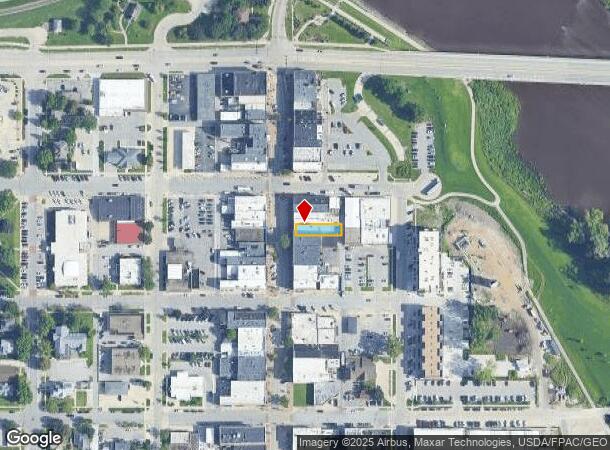 208 Main St, Cedar Falls, IA Parcel Map
