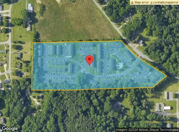  2500 Towergate Ct, Winston Salem, NC Parcel Map