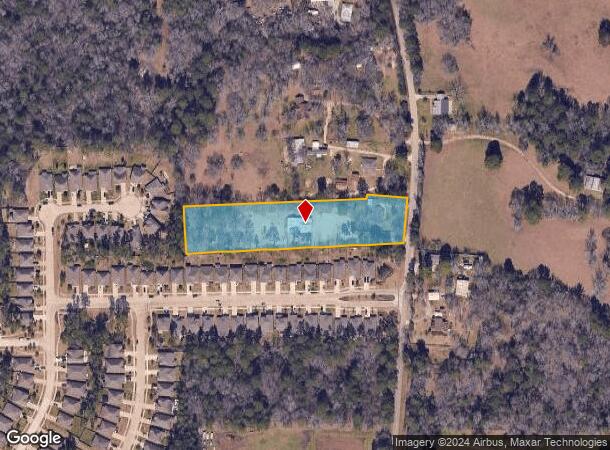  1686 Sapp Rd, Conroe, TX Parcel Map