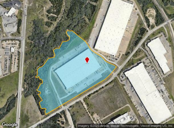  4601 Langdon Rd, Dallas, TX Parcel Map