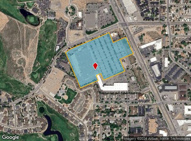  3456 N Carson St, Carson City, NV Parcel Map