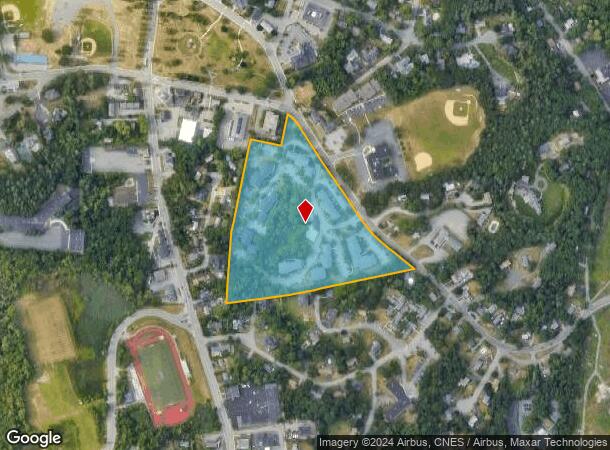  Farms Dr, Burlington, MA Parcel Map