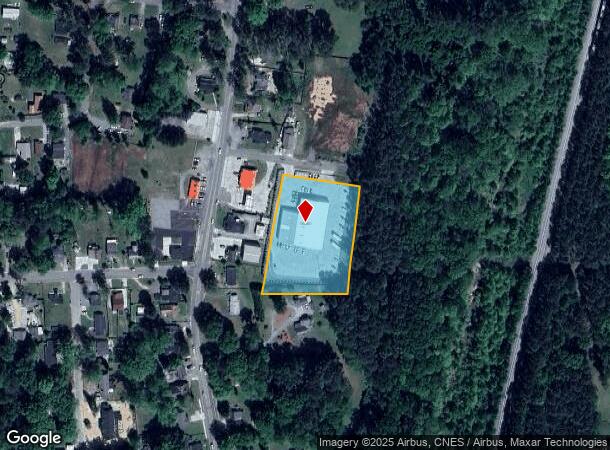  410 Gunter St, Sanford, NC Parcel Map