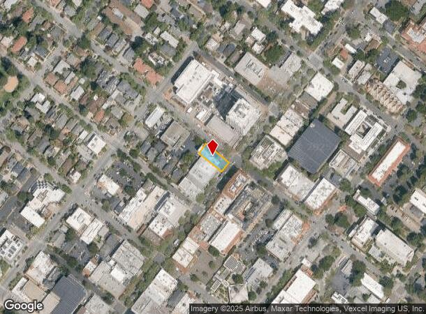  499 University Ave, Palo Alto, CA Parcel Map