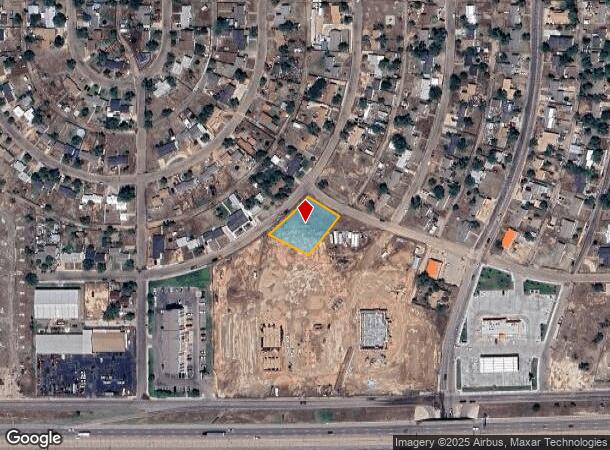  1703 Pryor St, Amarillo, TX Parcel Map