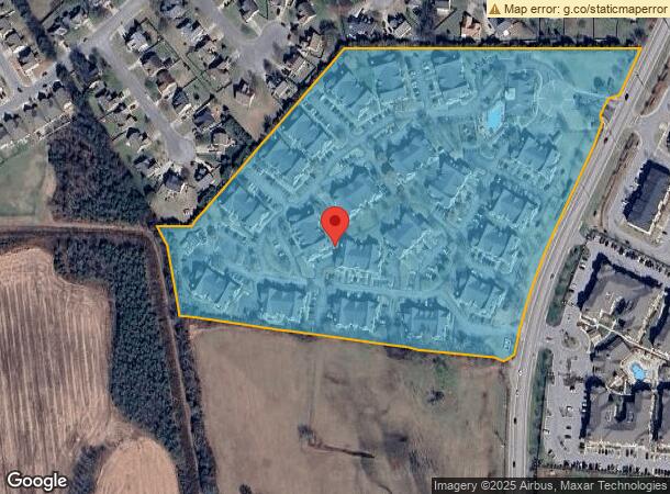  1650 Cason Ln, Murfreesboro, TN Parcel Map