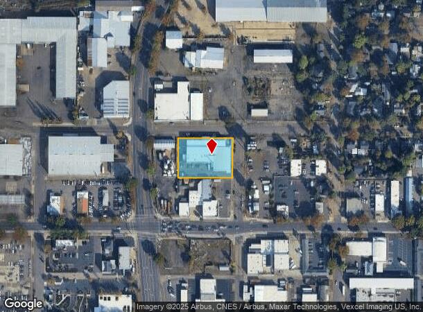  540 Fillmore St, Eugene, OR Parcel Map