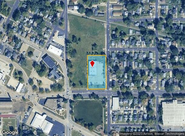 845 Broadway St, Pekin, IL Parcel Map
