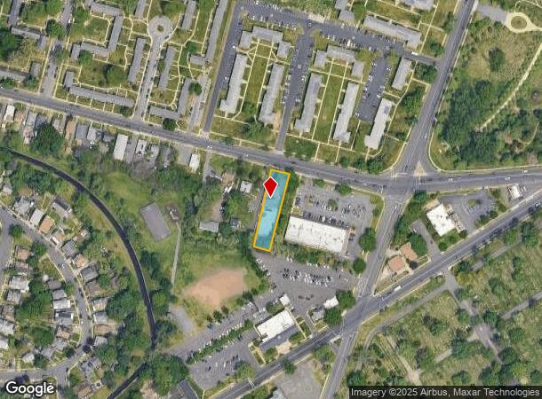  1457 Nottingham Way, Trenton, NJ Parcel Map