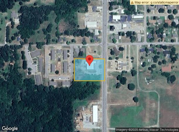  405 S Dawson St, Meeker, OK Parcel Map