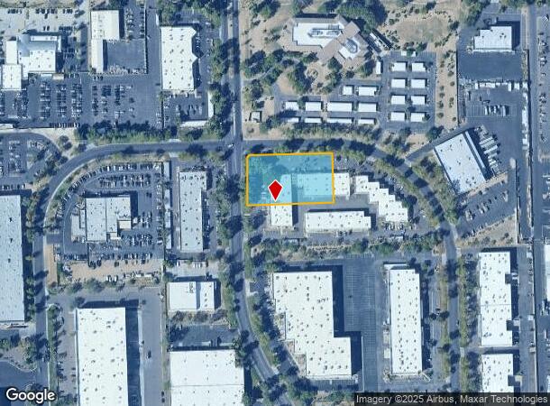  1465 N Fiesta Blvd, Gilbert, AZ Parcel Map