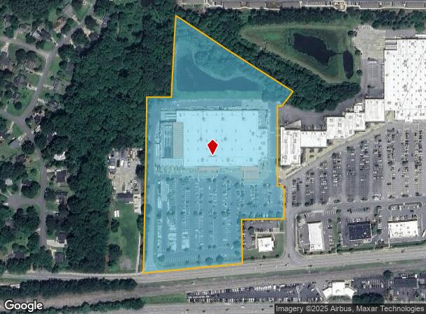 901 E Broad St, Fuquay Varina, NC Parcel Map