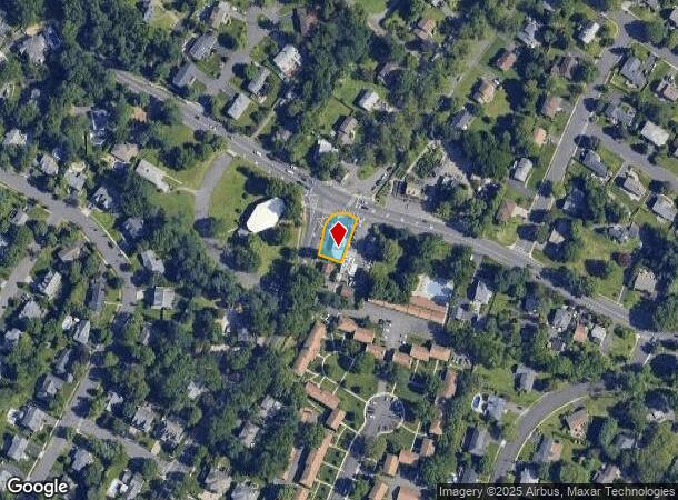  1490 E Broad St, Westfield, NJ Parcel Map