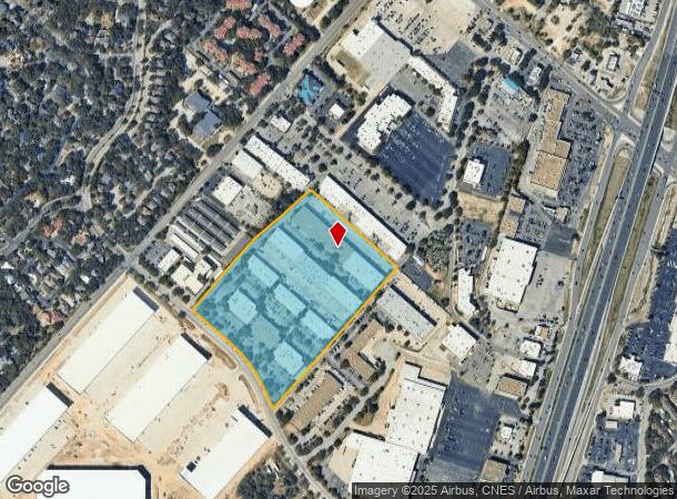 121 Interpark Blvd, San Antonio, TX Parcel Map