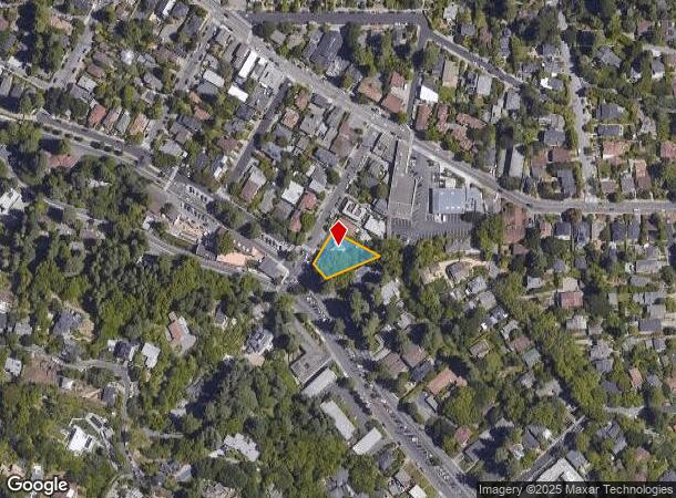  10 Millwood St, Mill Valley, CA Parcel Map