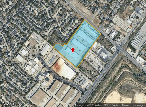  3660 Thousand Oaks Dr, San Antonio, TX Parcel Map