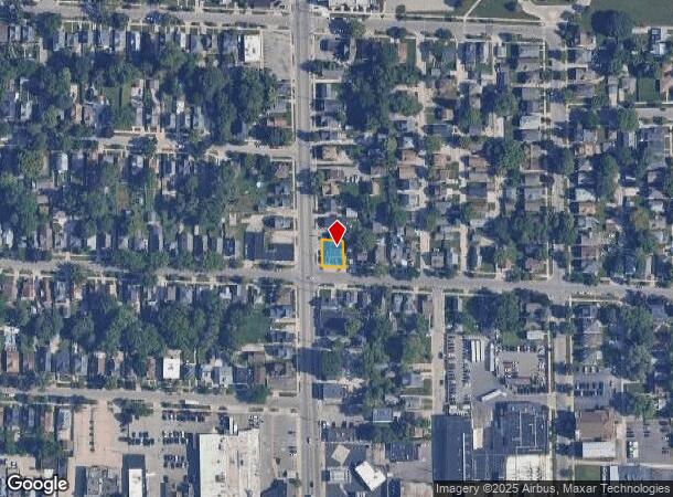  1300 Alpine Ave Nw, Grand Rapids, MI Parcel Map