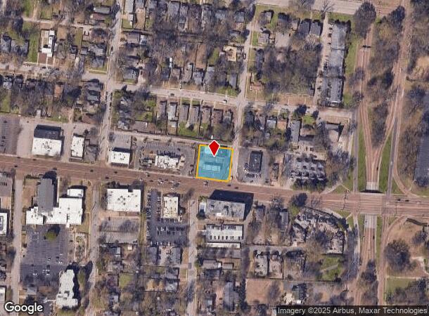  2264 Union Ave, Memphis, TN Parcel Map