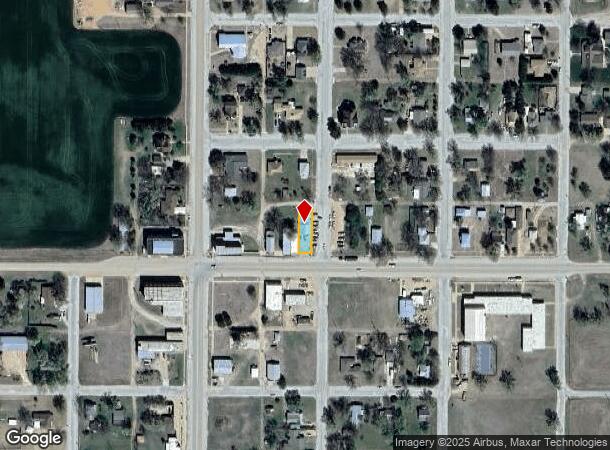 108 E Central Ave, Hardtner, KS Parcel Map