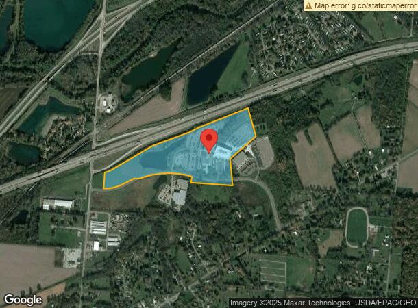  500 Speedway Dr, Enon, OH Parcel Map