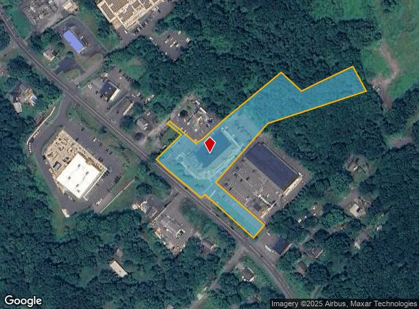  123 S Main St, Newtown, CT Parcel Map