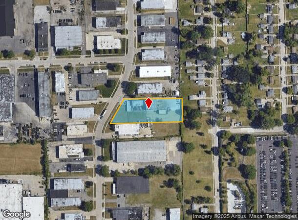  24296 Gibson Dr, Warren, MI Parcel Map