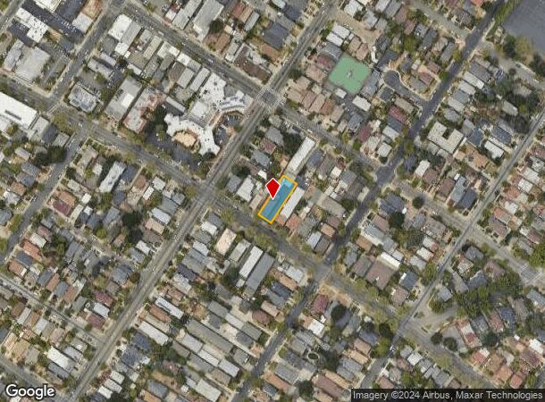  2613 Central Ave, Alameda, CA Parcel Map