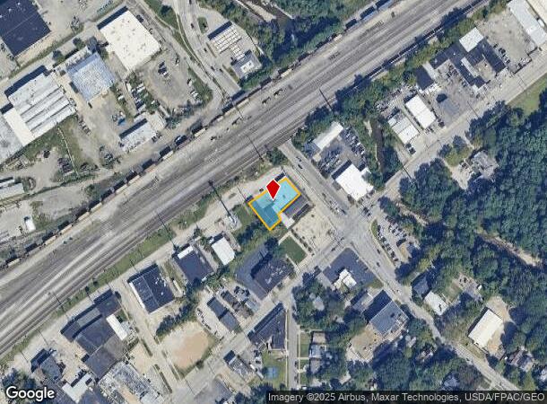  18624 Syracuse Ave, Cleveland, OH Parcel Map