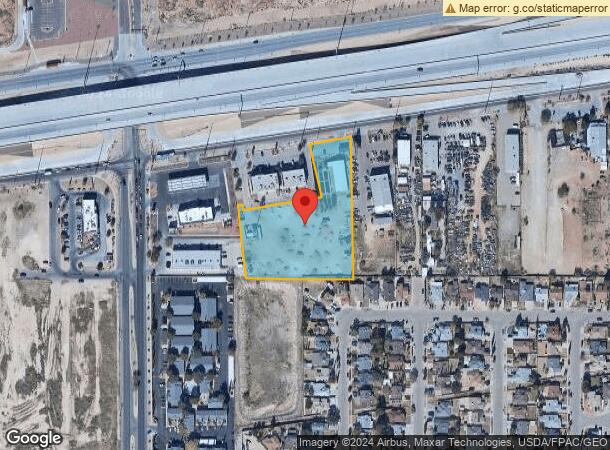  11320 Montana Ave, El Paso, TX Parcel Map