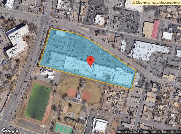  540 W Cordova Rd, Santa Fe, NM Parcel Map