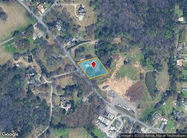  2853 Mount Olive Rd, Mount Olive, AL Parcel Map