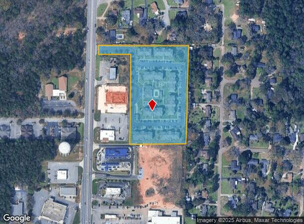 2287 Schillinger Rd S, Mobile, AL Parcel Map