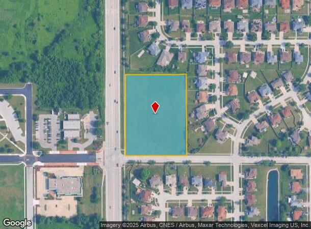 20559 S Cicero Ave, Matteson, IL Parcel Map