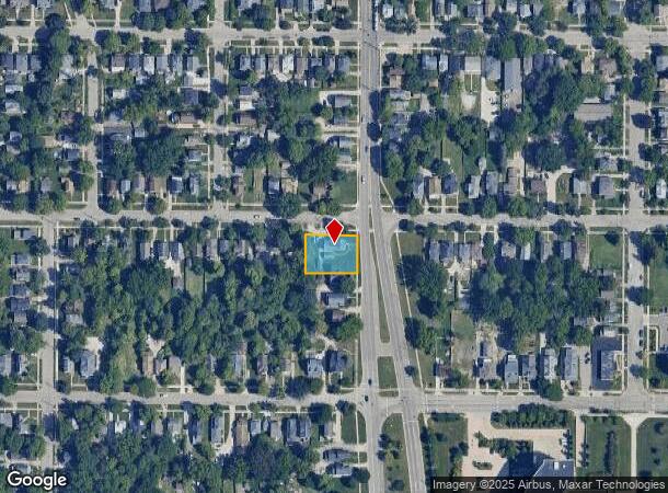  233 N Martin Luther King Jr Blvd, Lansing, MI Parcel Map