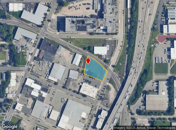 525 Century Ave Sw, Grand Rapids, MI Parcel Map