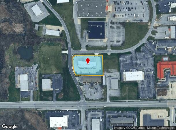 5950 Cross Creek Blvd, Fort Wayne, IN Parcel Map